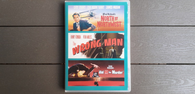 DVD: North By Northwest + The Wrong Man + Dial M For Murder