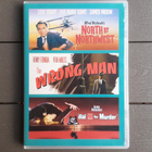 DVD: North By Northwest + The Wrong Man + Dial M For Murder - pikkukuva 1