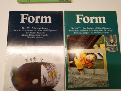 FORM 1977 vuosikerta 5 lehteä