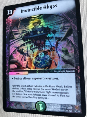 Duel Masters Invincible Abyss 2005, 5/110