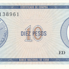 Cuba 10 Pesos 1991 P FX22 #159 - pikkukuva 1