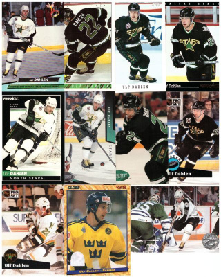 11 x Legenda ULF DAHLEN Stars, Team SWE