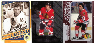 3 x Legenda DOUG WILSON Chicago Blackhawks