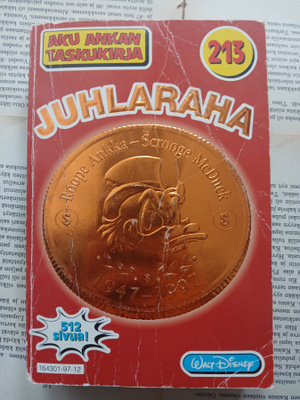 Aku Ankan taskukirja 213: Juhlaraha