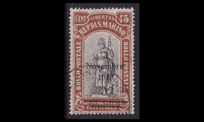 San Marino 64 o 1. maailmansodan päättyminen 45 C (1918)