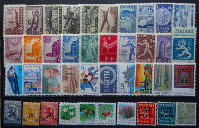 SUOMI 12. WANHAA  40 KPL ** POSTITUORE ERÄ 1900 LUVUN ALKUA.