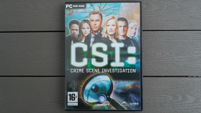 PC DVD: CSI: Crime Scene Investigation peli (2004)