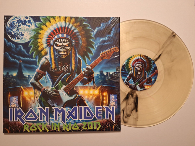Iron Maiden Rock In Rio 2013 Värivinyyli LP