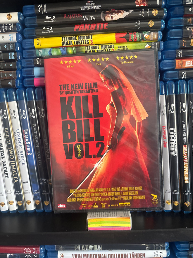 (Uusi) Kill bill 2  suomijulkaisu Quentin Tarantino