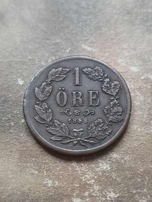 Ruotsi 1 öre 1858