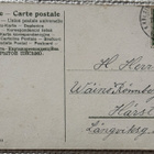 Uudenvuoden kortti, lapset kävelyllä, kulkenut 1901-1915 väl - pikkukuva 2