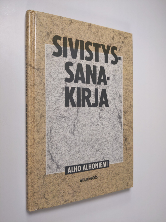 Alho Alhoniemi : Sivistyssanakirja