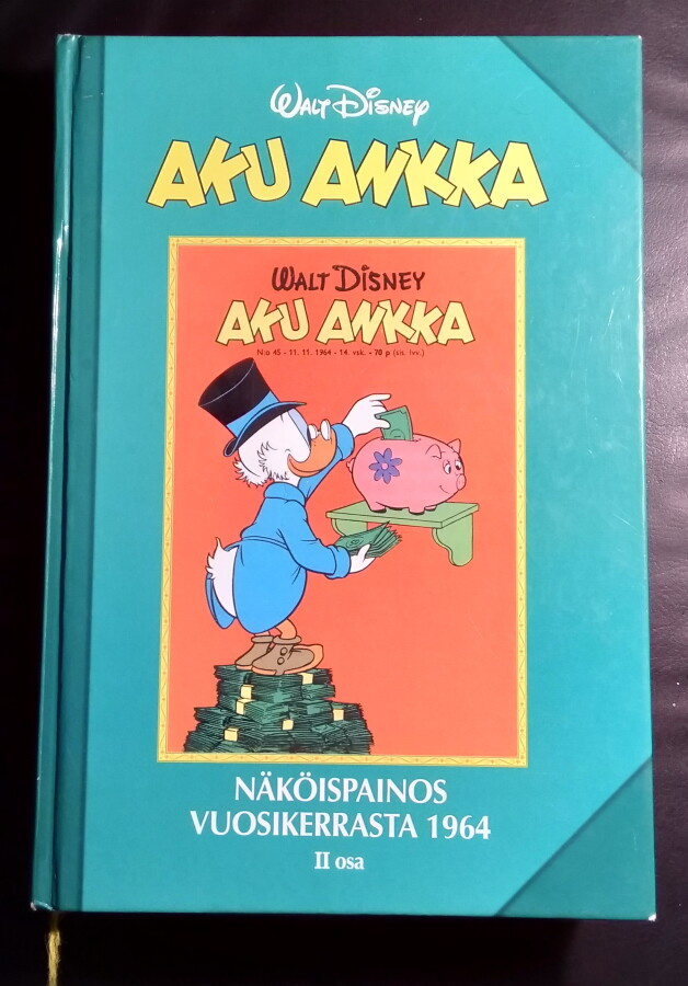 Aku Ankka Näköispainos 1964 II-osa.