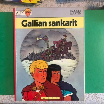 Alix # 7: Gallian sankarit. 1975. 1.painos.