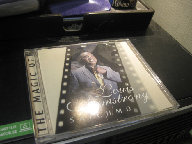 CD-levy The magic of Louis Armstrong
