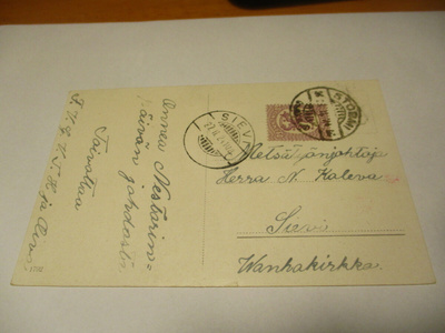 1924 Stormi kortti Sieviin