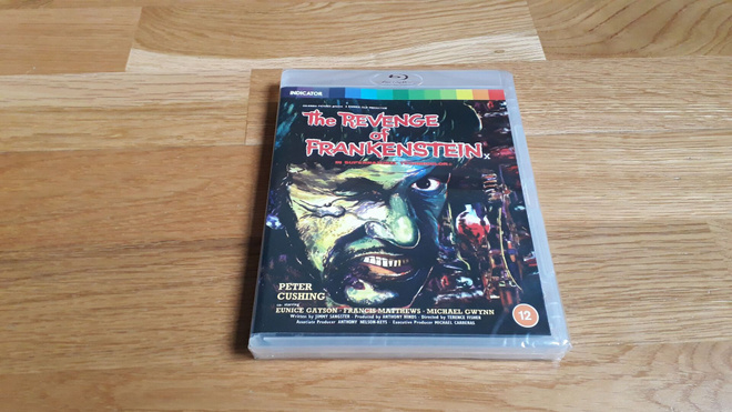The Revenge of frankenstein Blu-ray