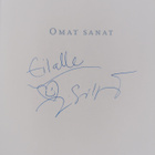 Jari Sillanpää : Omat sanat (signeerattu, tekijän omiste) - pikkukuva 3