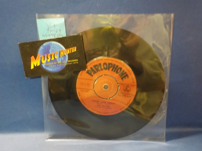 THE BEATLES - TWIST AND SHOUT - VG+ FIN -63 7" SINGLE