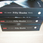 E L James Fifty Shades 1-3  sis. postikulut - pikkukuva 1