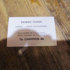 Champion Pop purkkakuva veikko tuomi - pikkukuva 2