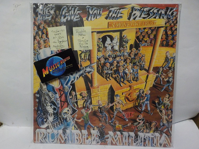 RUMBLE MILITIA - THEY GIVE YOU THE BLESSING M-/EX+ LP