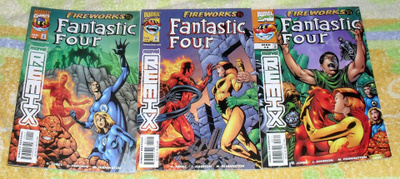 Fantastic Four - Fireworks #1-3, koko sarja