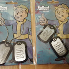 FALLOUT  - dog tags set   - HEAD HUNTER STORE. - pikkukuva 1