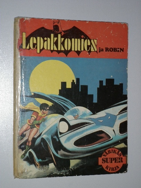 Lepakkomies ja Robin Superkirja 1970-luku Batman