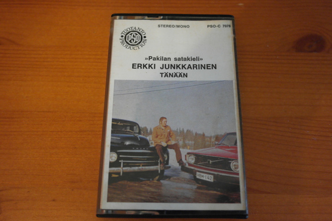 Erkki Junkkarinen "Pakilan Satakieli":Tänään C-kasetti.