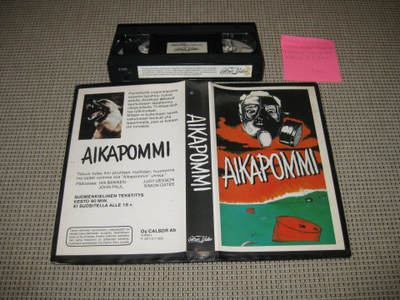 Aikapommi-VHS (FIx, Calsor, Doomwatch, Tigon, 1972)