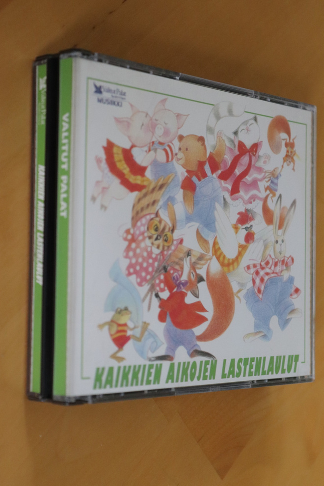 4CD Kaikkien aikojen lastenlaulut ( 2000 Valitut Palat )
