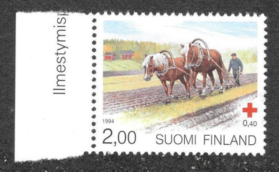 Punainen risti 1994 2+0,40mk (LAPE 1240) **