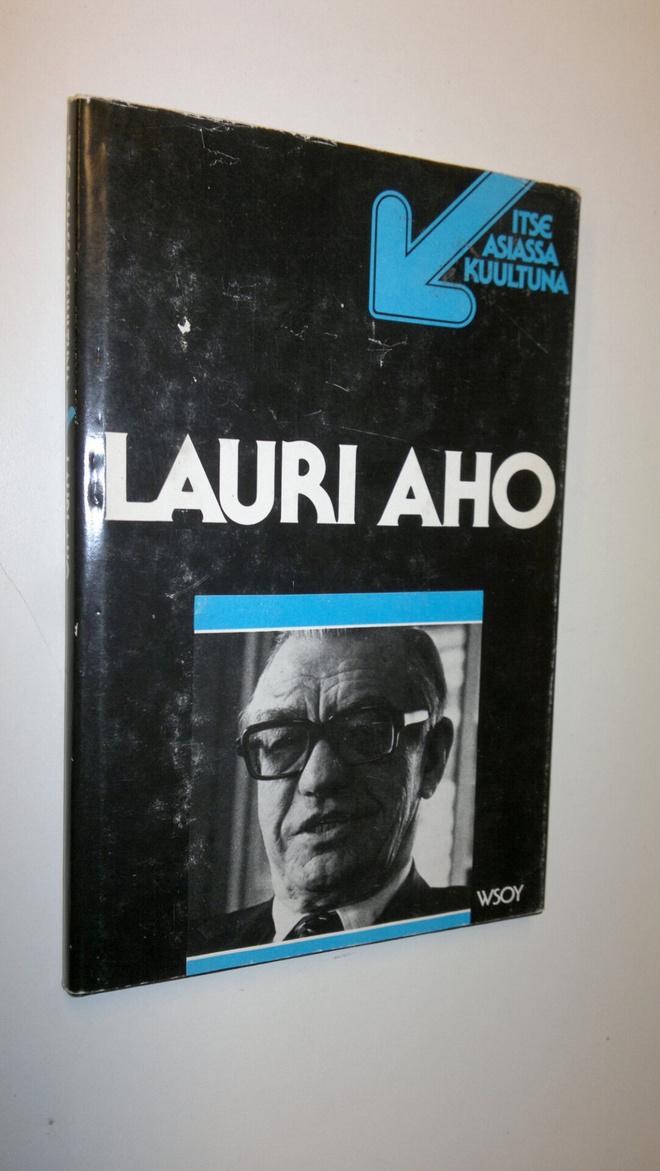 Lauri Aho : Lauri Aho : TV-ohjelma Nauhoitus 17.3.1977, e...