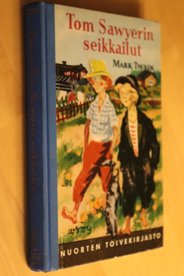 Mark Twain : Tom Sawyerin seikkailut ( NTK 8.p. 1962 )