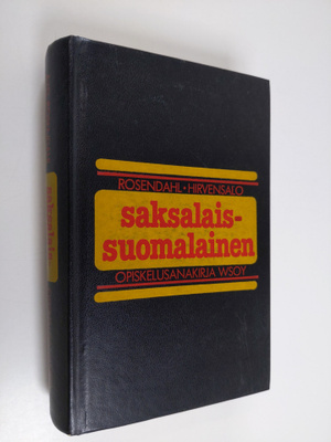 Lauri Hirvensalo ym. : Saksalais-suomalainen opiskelusana...