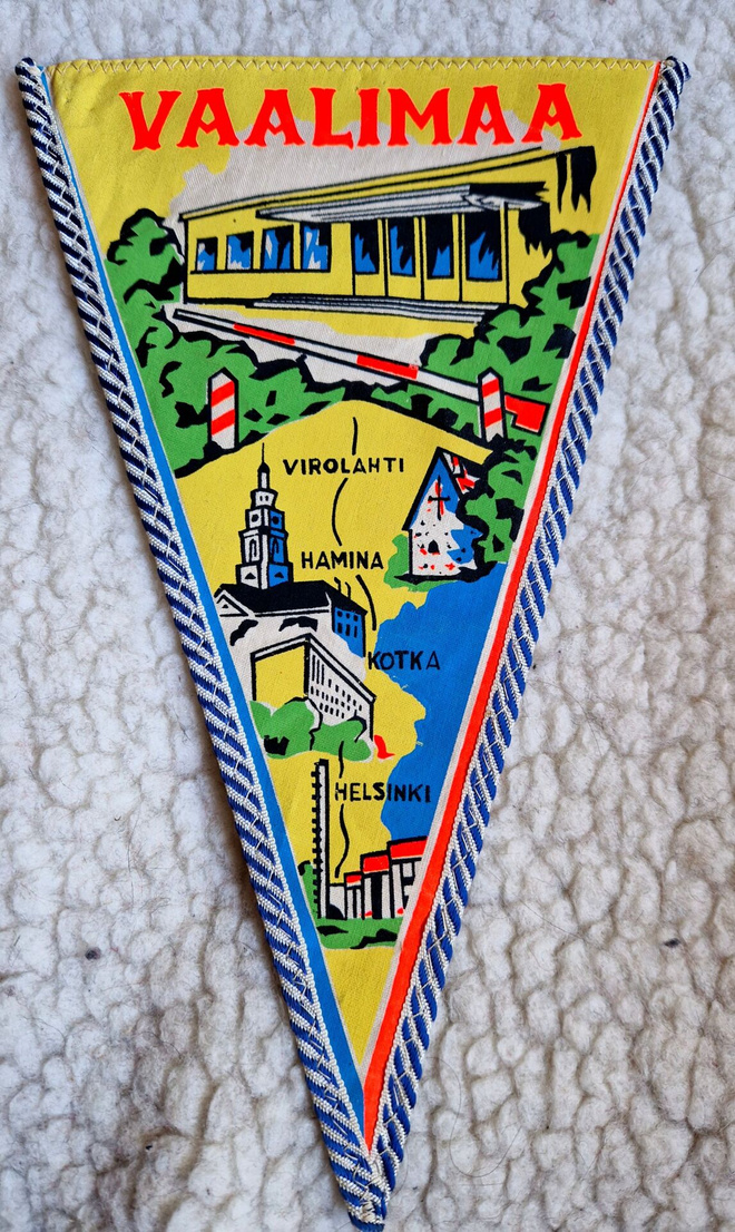 Vaalimaa Vintage Iso Matkailuviiri