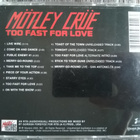 Mötley Crüe - Too Fast For Love - pikkukuva 3