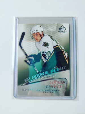 Antti Miettinen 03-04 SP Game-Used SP Rookie Debut /600