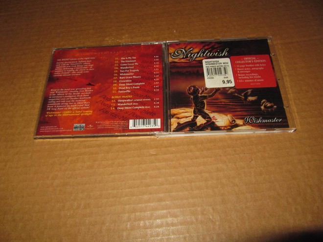 Nightwish CD Wishmaster Collectors EDIT. 2007 UUSI!