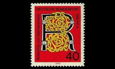 Saksa 770 ** Roswitha von Gandersheim (1973)