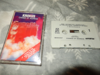 Krokus - Change of address c-kasetti