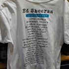 ED SHEERAN 2019 WORLD TOUR KIERTUEPAITA KOKO L - pikkukuva 2