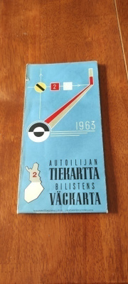 Autoilijan tiekartta 1963