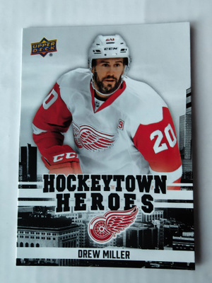 Drew Miller 25-26 Detroit Red Wings Centennial Hockeytown