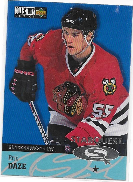 97-98 Collector`s Choice Star Quest #SQ15 Eric Daze Chicago
