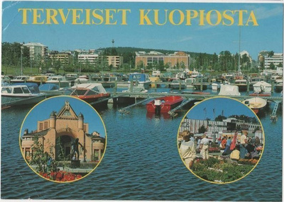kortti Kuopio Kiuruvesi Pielavesi - erilaisia