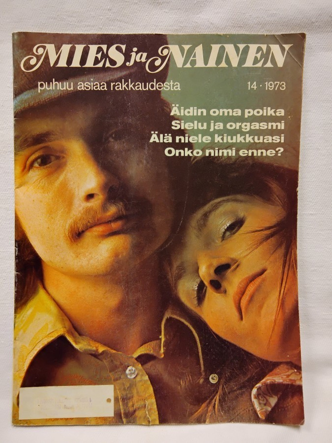 lehti Mies ja Nainen 14 1973 puhuu asiaa rakkaudesta