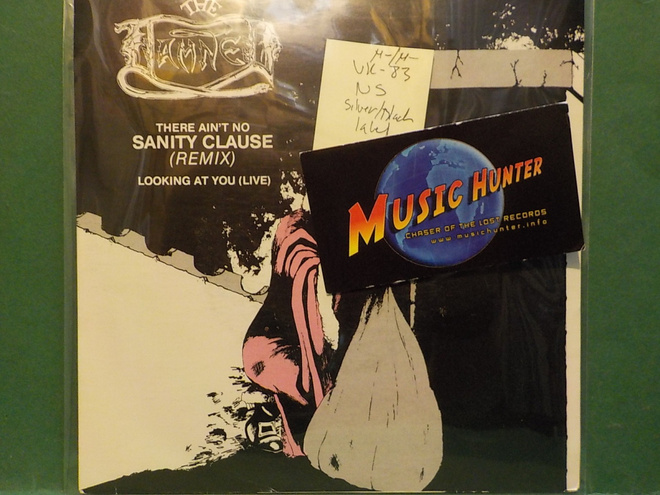 THE DAMNED - THERE AIN'T NO SANITY CLAUSE (REMIX) M-/M- 7"