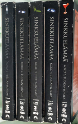 SINKKUELÄMÄÄ 1 -5 TUOTANTOKAUDET  DVD